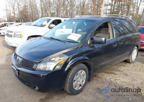 2005 Nissan Quest 3.5 z USA, uszkodzony, nr VIN 5N1BV28U05N119931